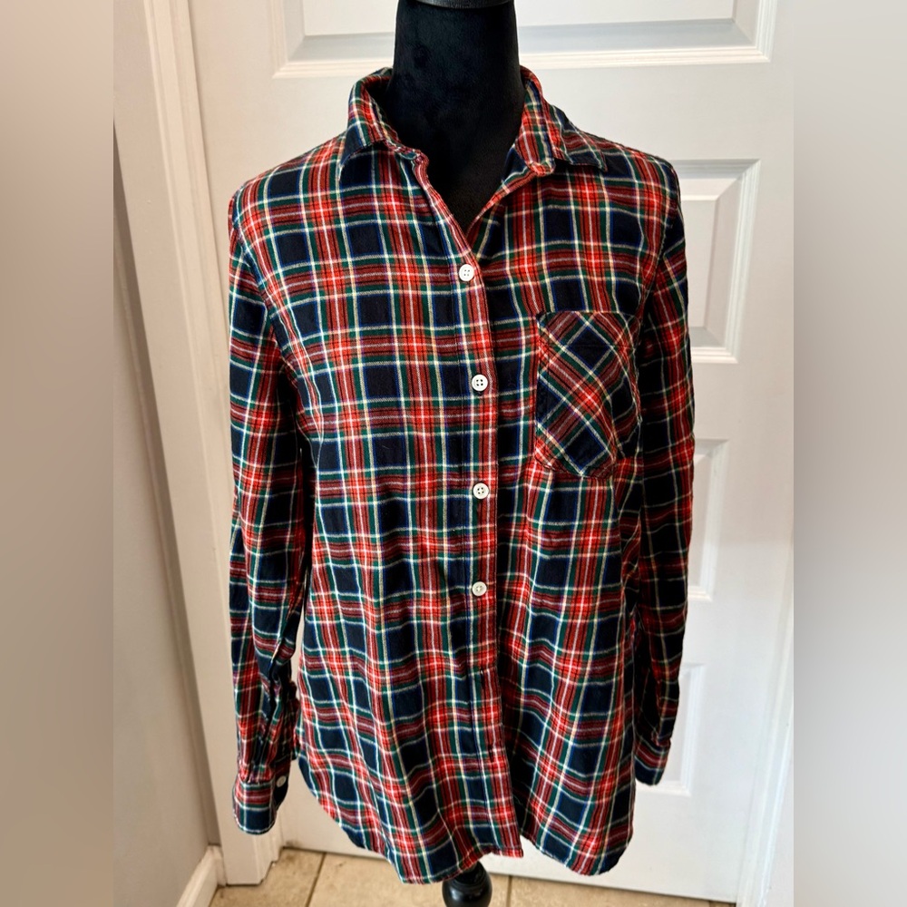 Women’s plaid Old Navy - Red and Blue